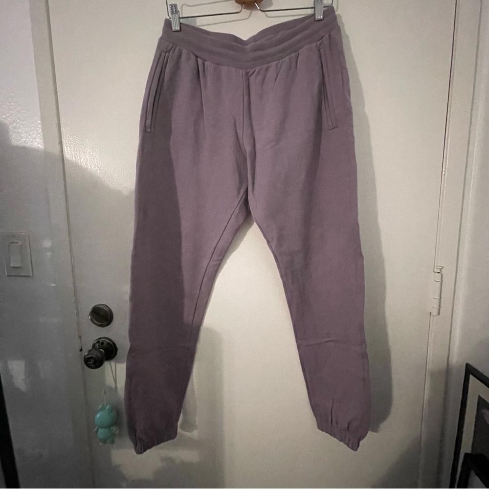 Rue Porter Lavender French Terry Sweatpants